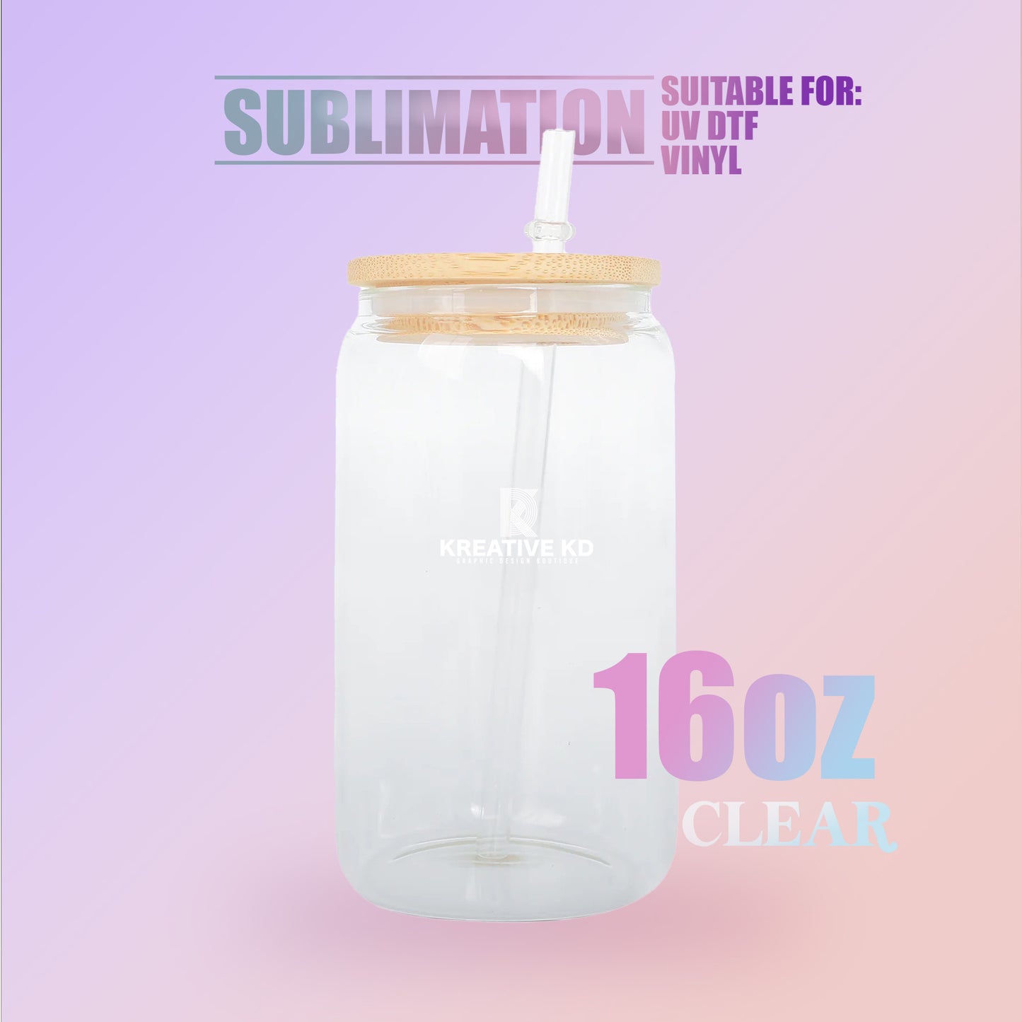 LIBBY GLASS 16oz CLEAR