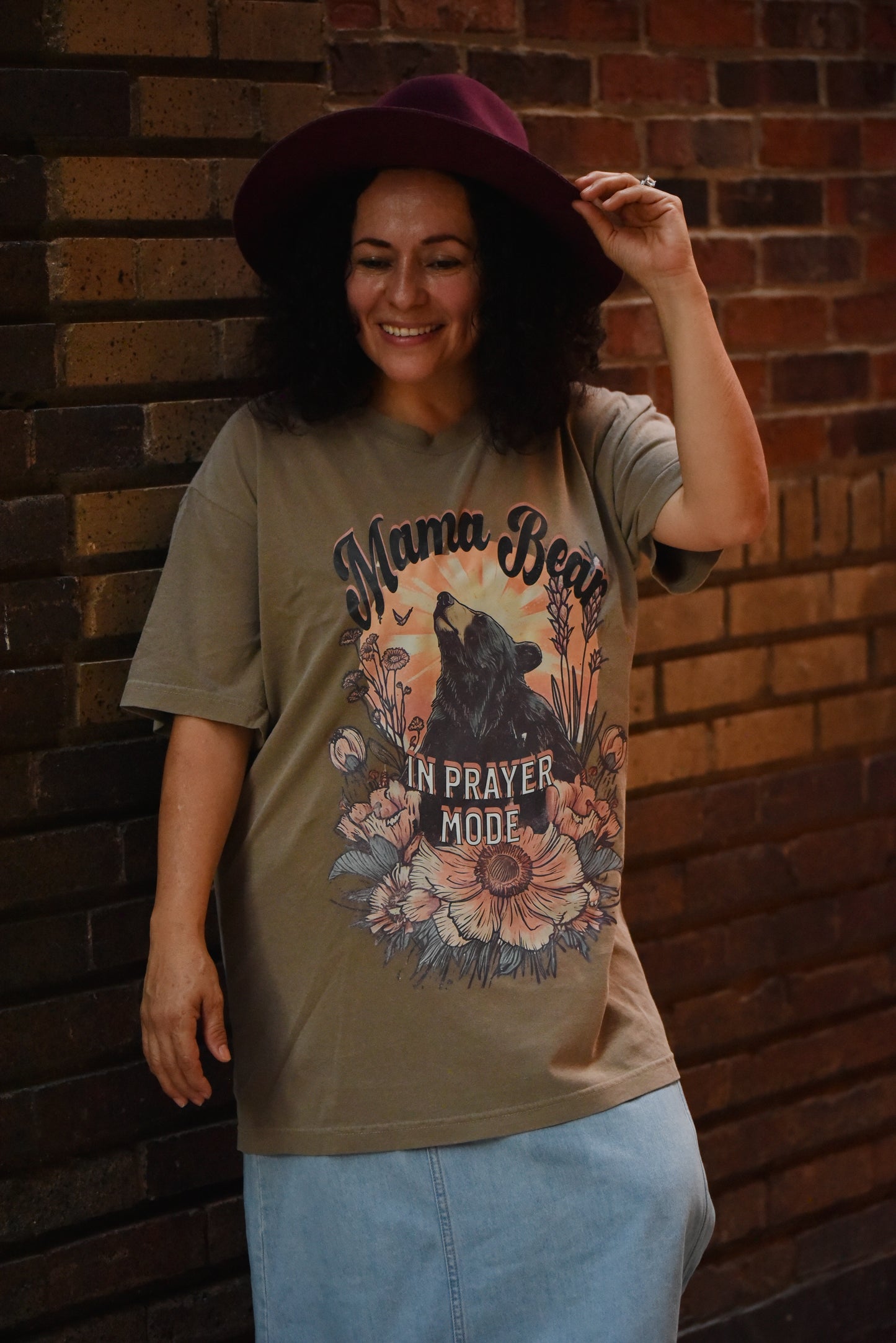 MAMA BEAR IN PRAYER MODE