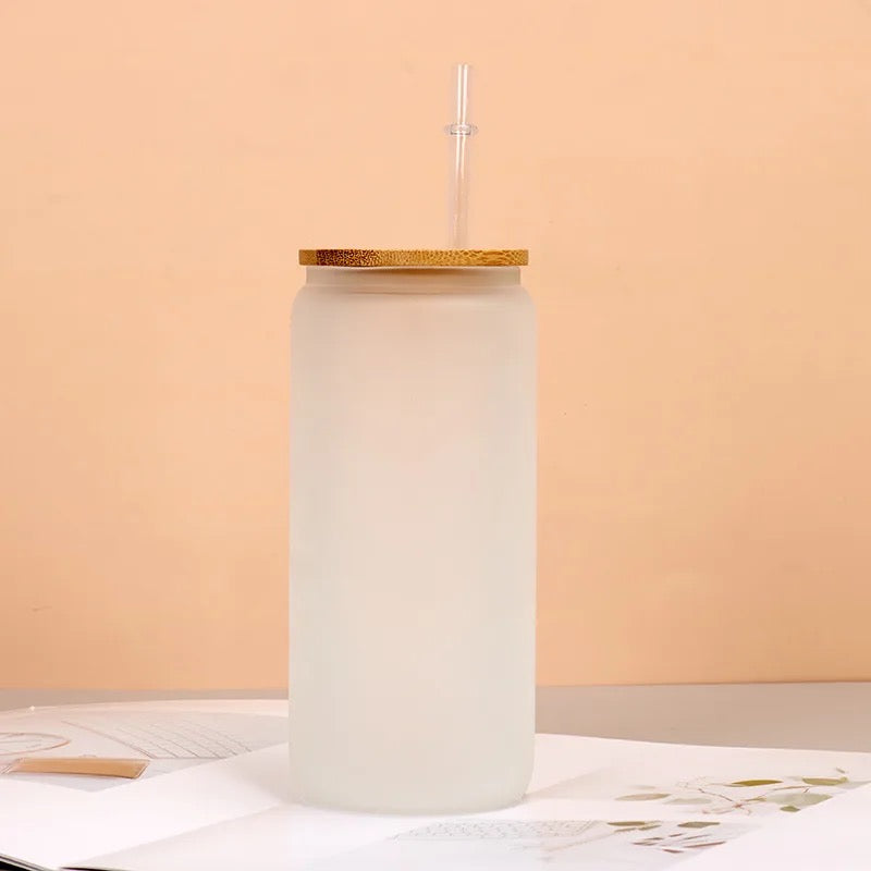 LIBBY GLASS 16oz FROSTED
