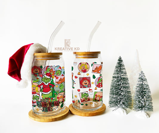 UV DTF "Merry Christmas Magic" for 16oz Libby cups