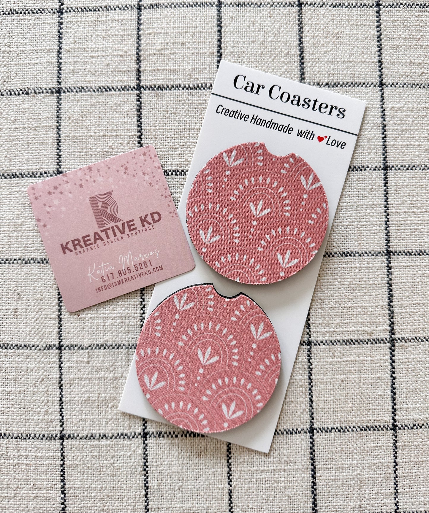 Car Coaster BOHO PATTER