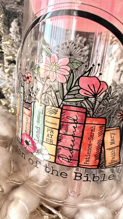 15OZ WOMENS OF THE BIBLE GLASS MUG