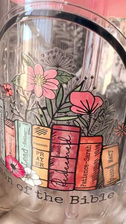 15OZ WOMENS OF THE BIBLE GLASS MUG