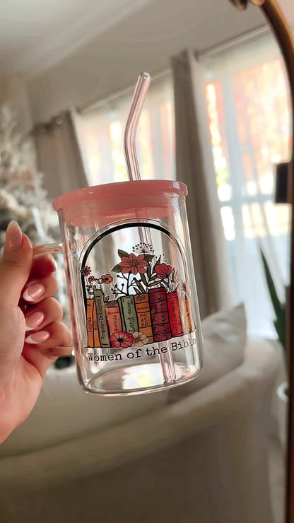 15OZ WOMENS OF THE BIBLE GLASS MUG